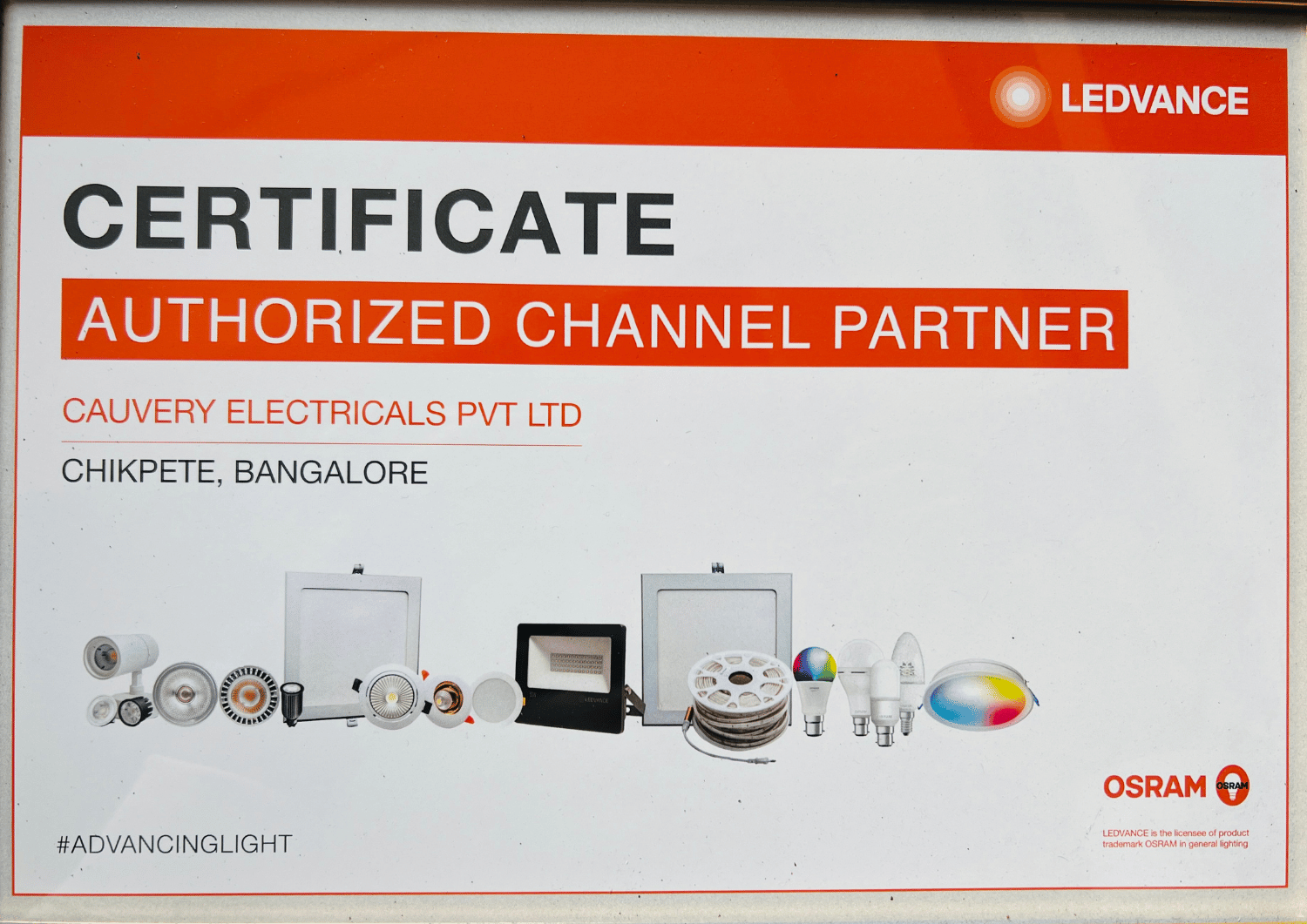 Osram - Authorized Channel Partner